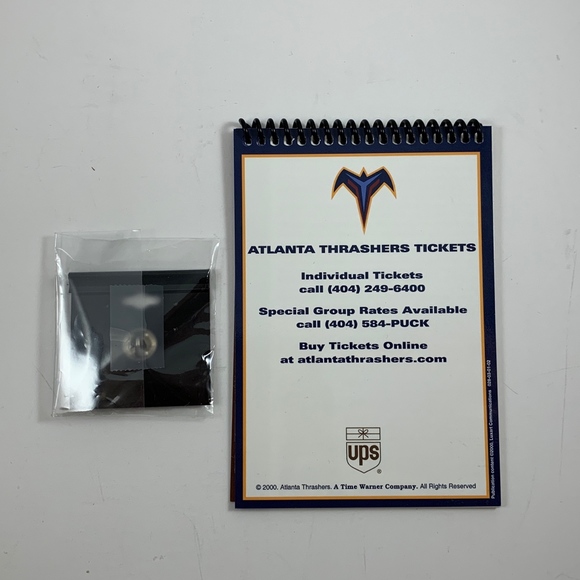 Atlanta Thrashers Enamel Lapel Jersey Pin + BONUS - Picture 4 of 6